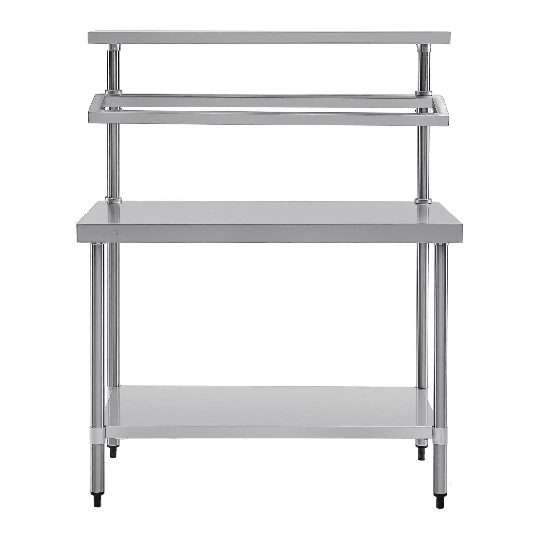 Vogue Stainless Steel Prep Station with Gantry