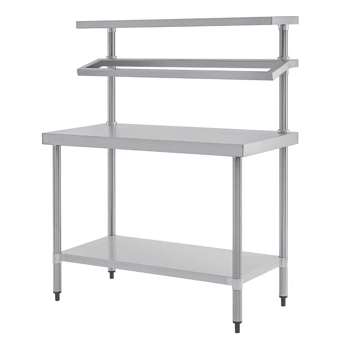 Vogue Stainless Steel Prep Station with Gantry