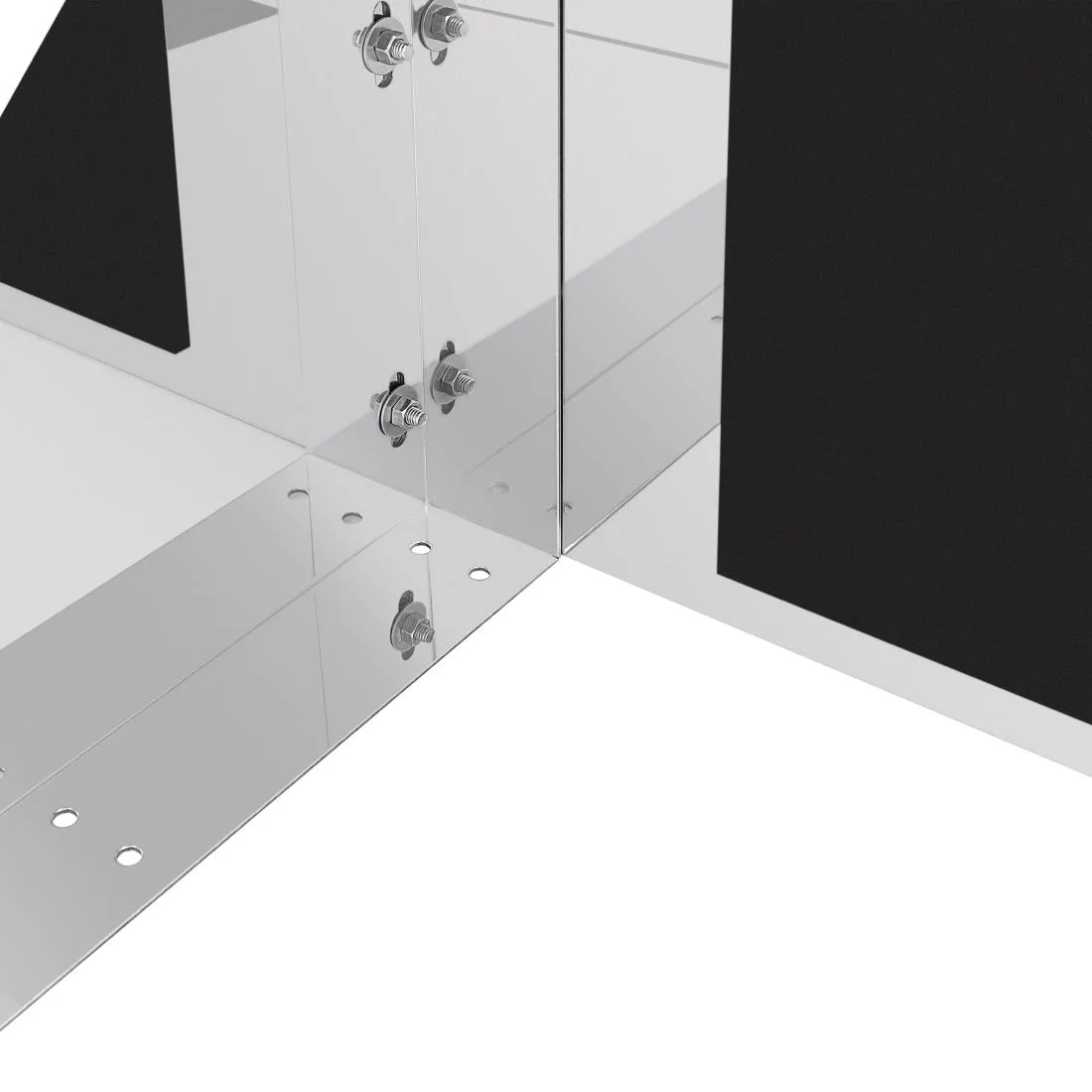 Vogue Stainless Steel Microwave Shelf Large - Image 5