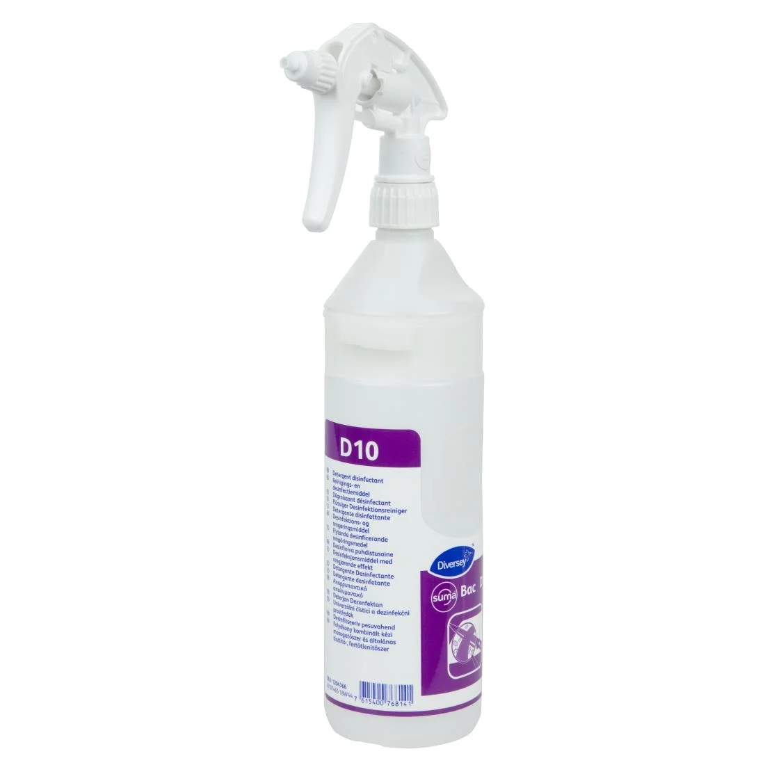 Divermite D10 Cleaner Disinfectant Refill Bottles 750ml (Pack of 2) - Image 3