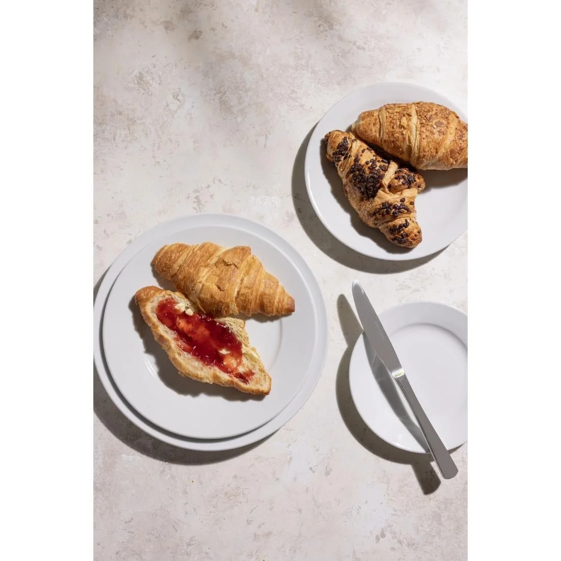 Athena Hotelware Wide Rimmed Plates 280mm - Image 3