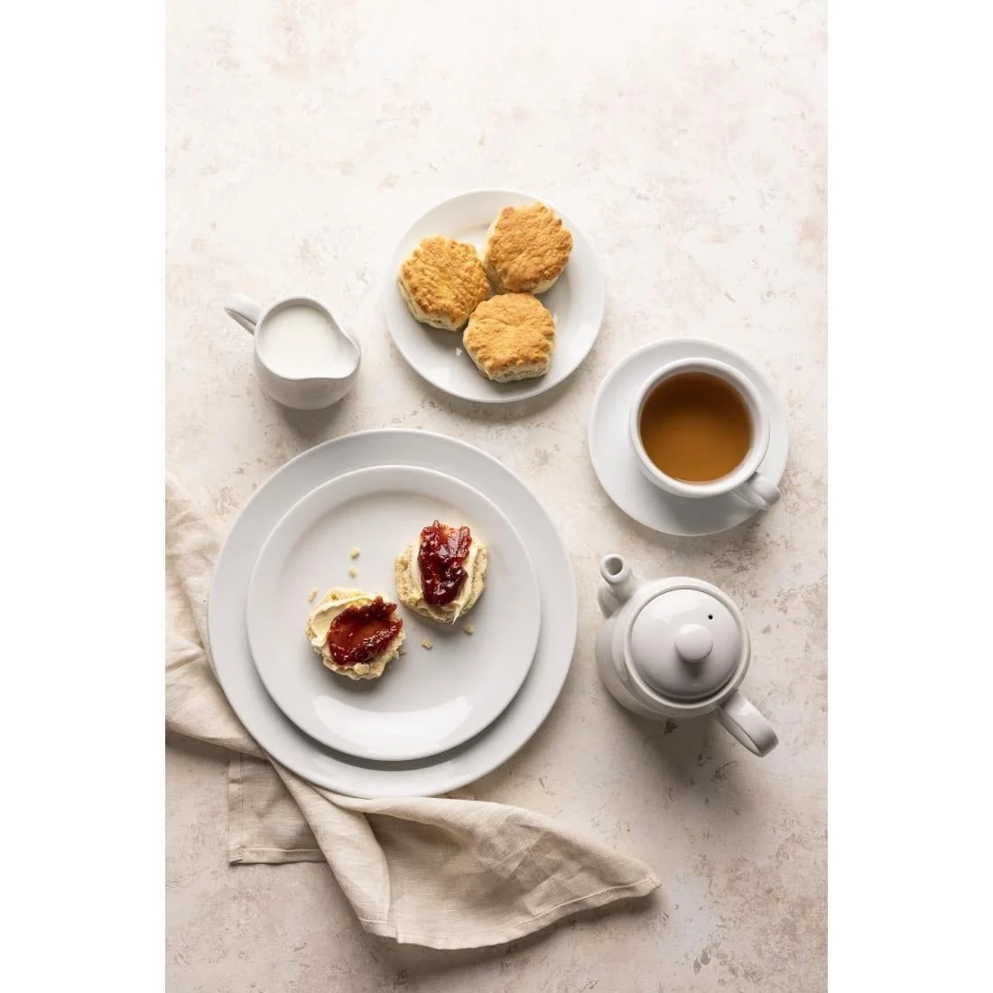 Athena Hotelware Wide Rimmed Plates 280mm - Image 4