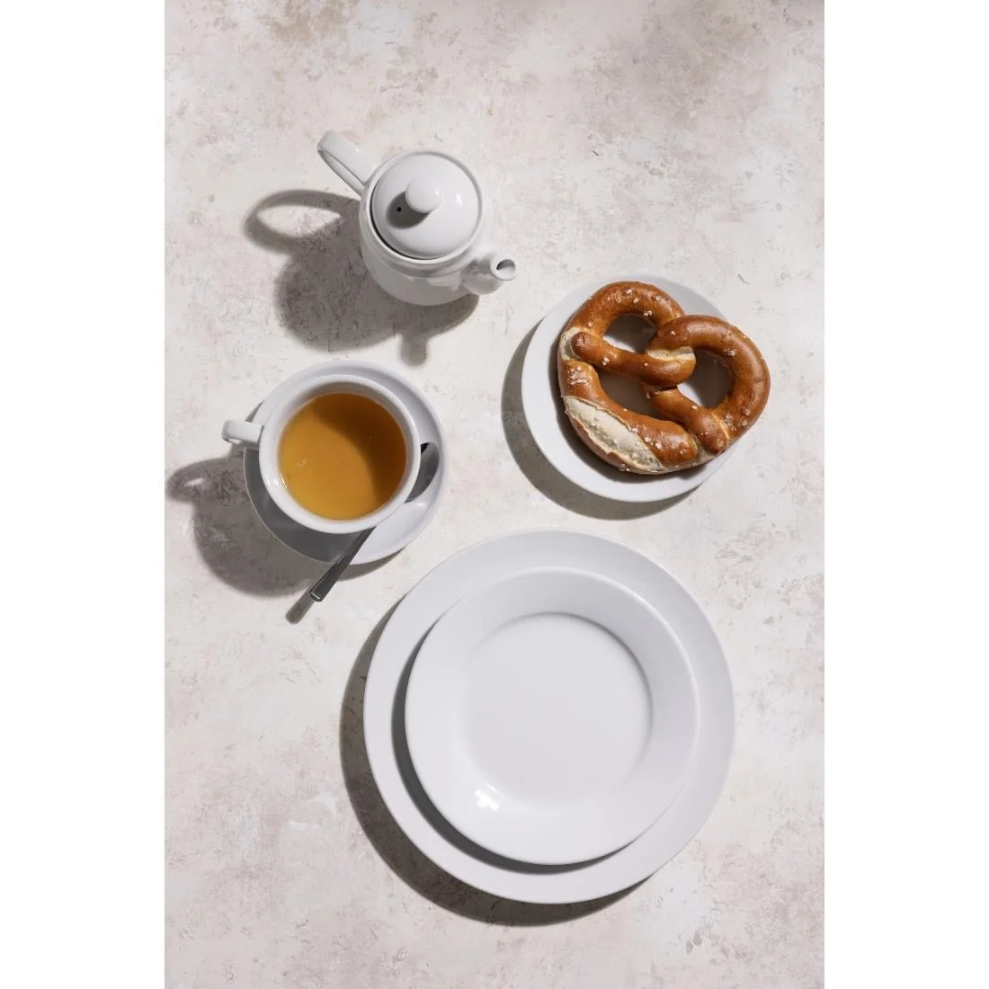 Athena Hotelware Wide Rimmed Plates 254mm - Image 8