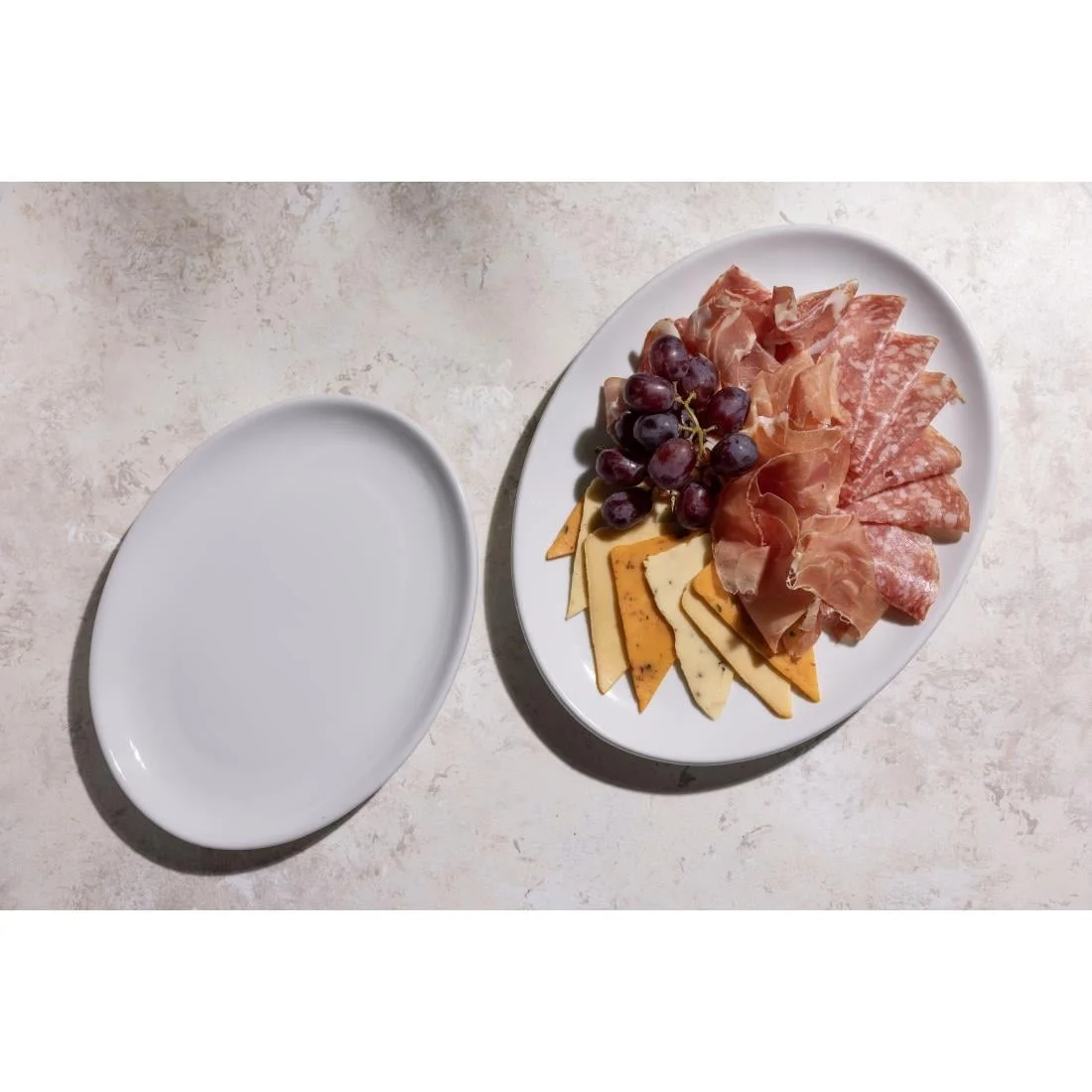 Athena Hotelware Oval Coupe Plates 305 x 241 mm - Image 2