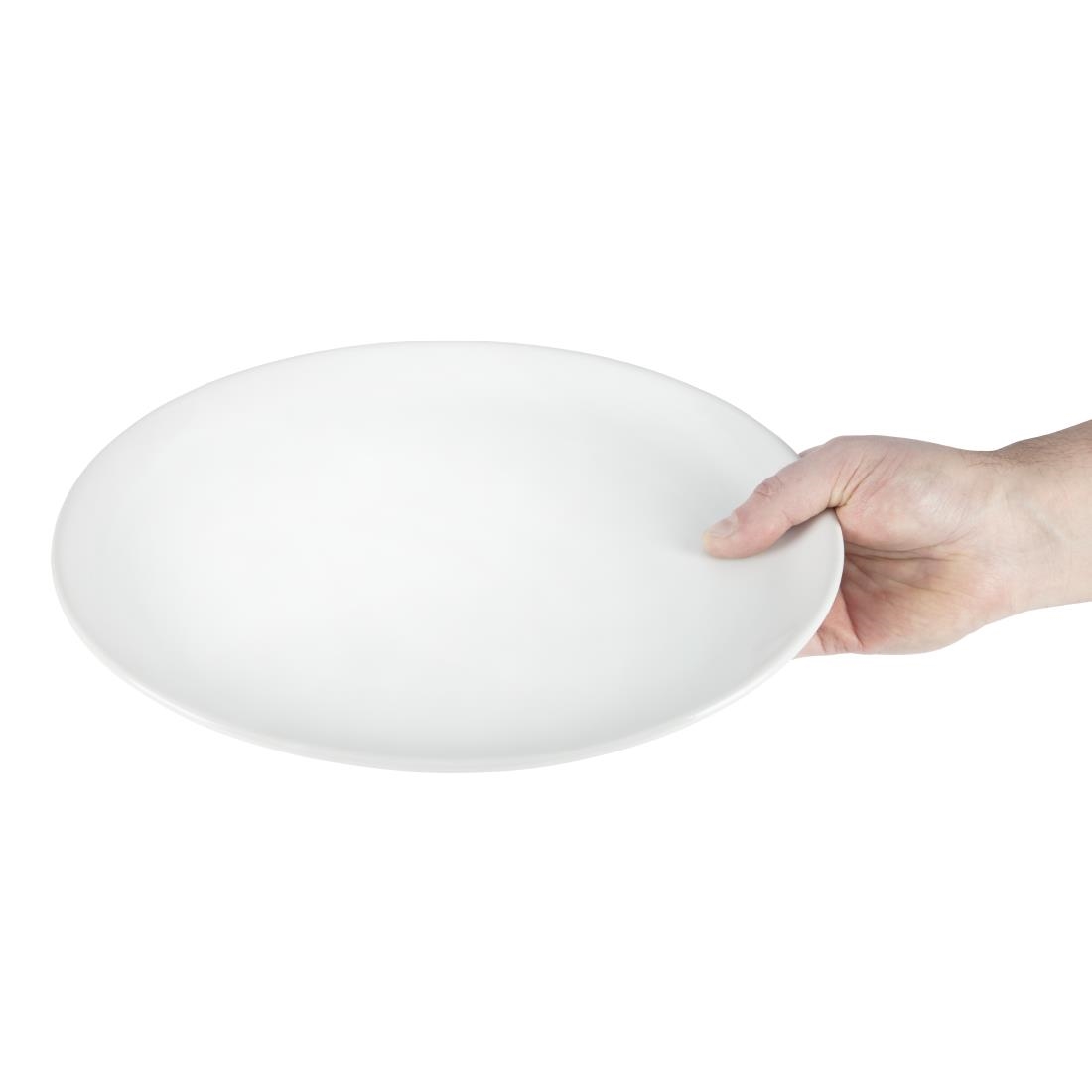 Athena Hotelware Oval Coupe Plates 305 x 241 mm