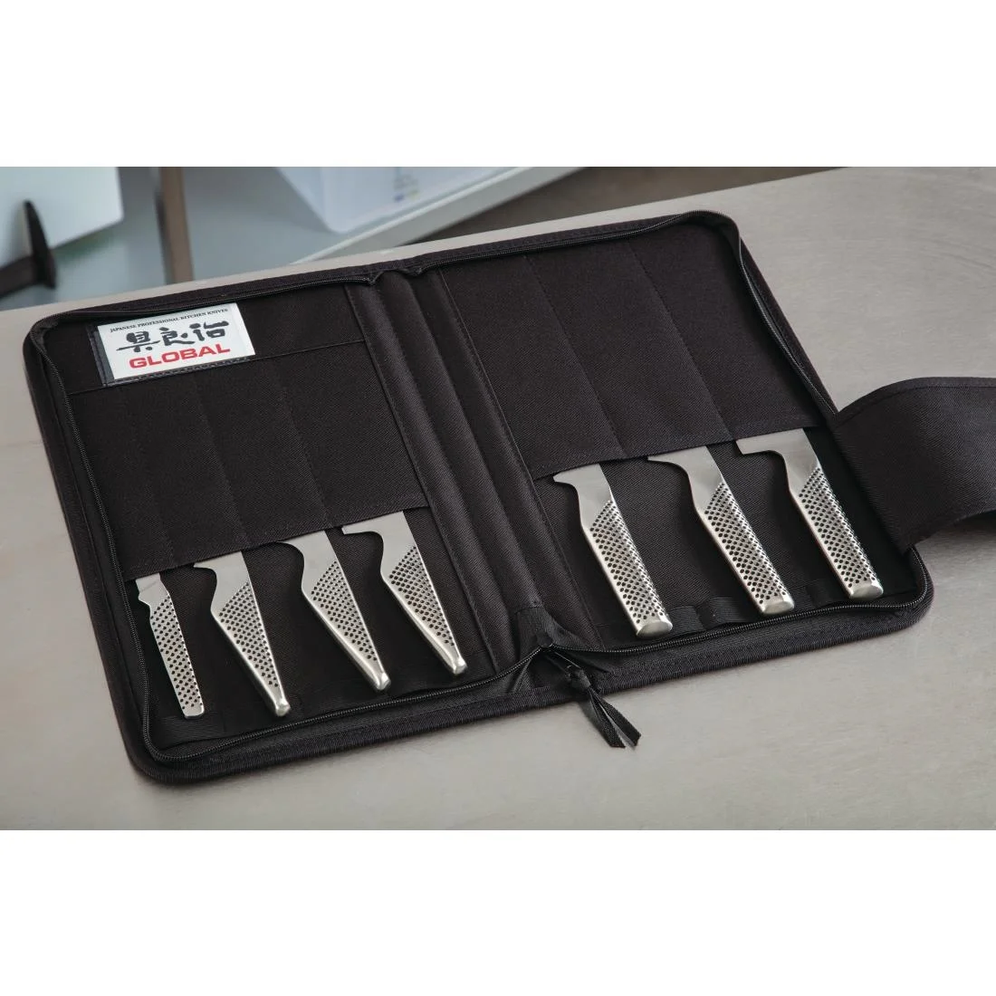 Global 7 Piece Knife Set with Case - Image 6