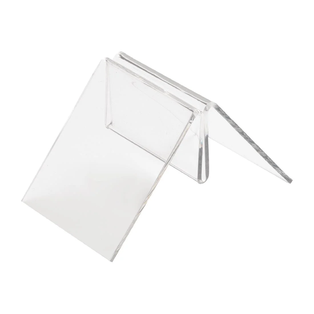 Triangular Shaped Menu Holder