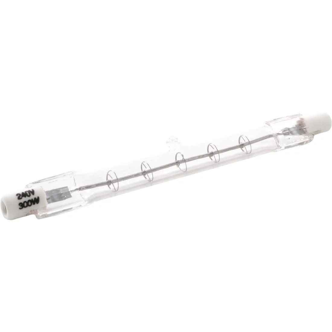 Bare Infrared Quartz Heat Bulb 118mm 300W
