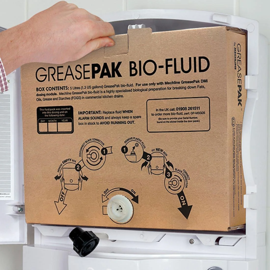 GreasePak MSGD5 Dosing Fluid 3 Pack - Image 3