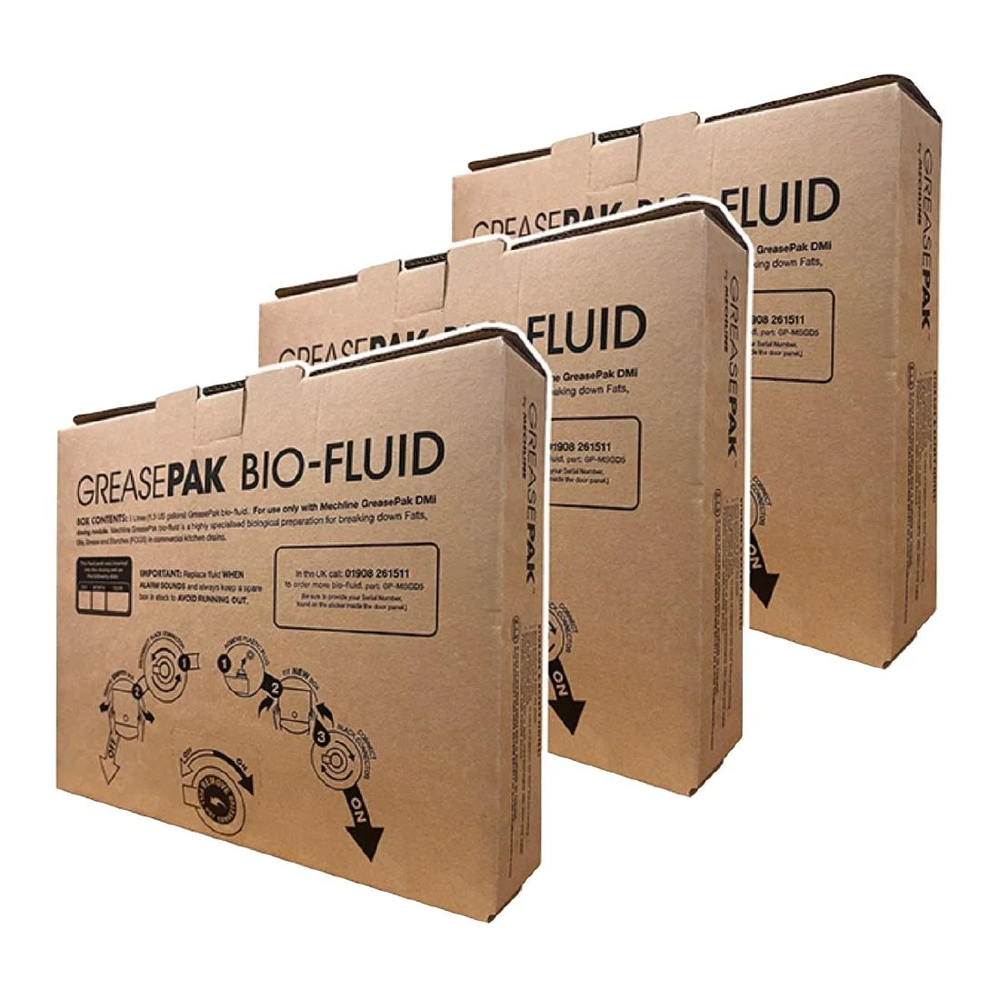 GreasePak MSGD5 Dosing Fluid 3 Pack - Image 4