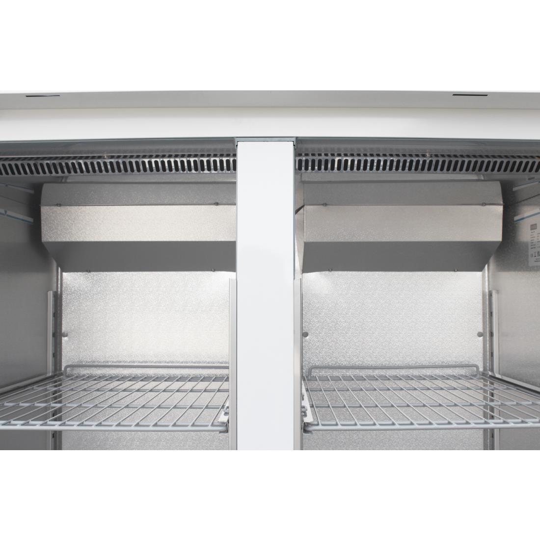 Polar Double Door Fridge White 1200Ltr