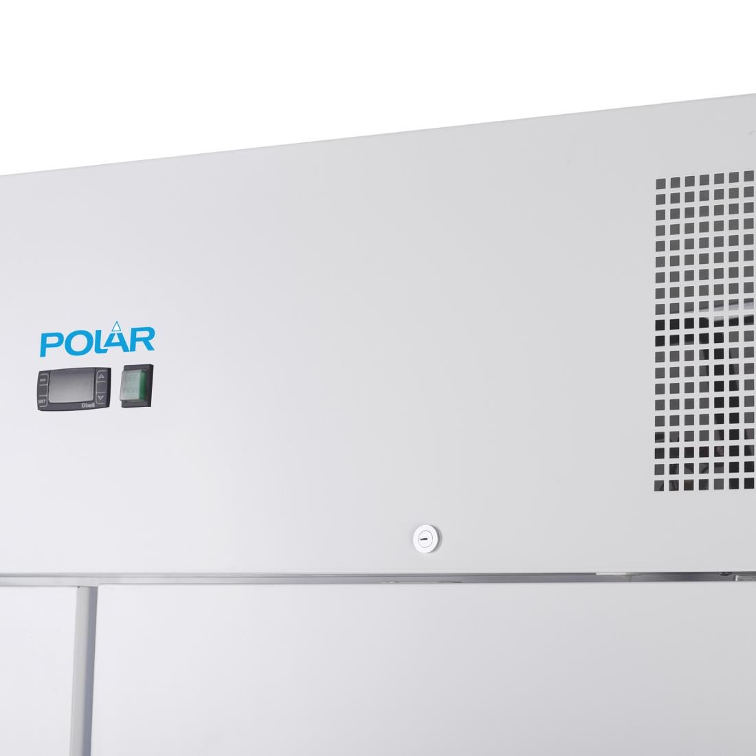 Polar Double Door Fridge White 1200Ltr