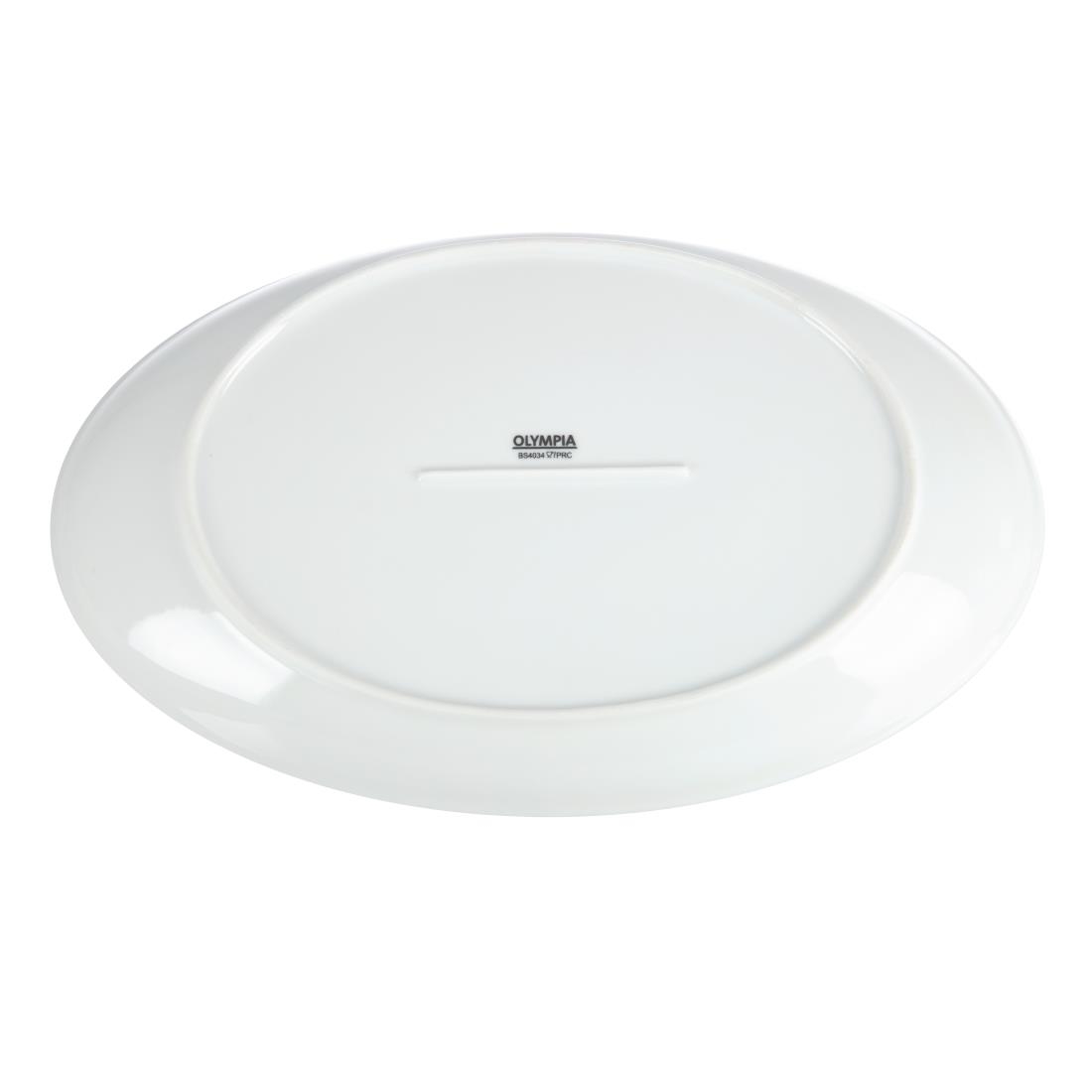 Olympia French Deep Oval Plates 365mm