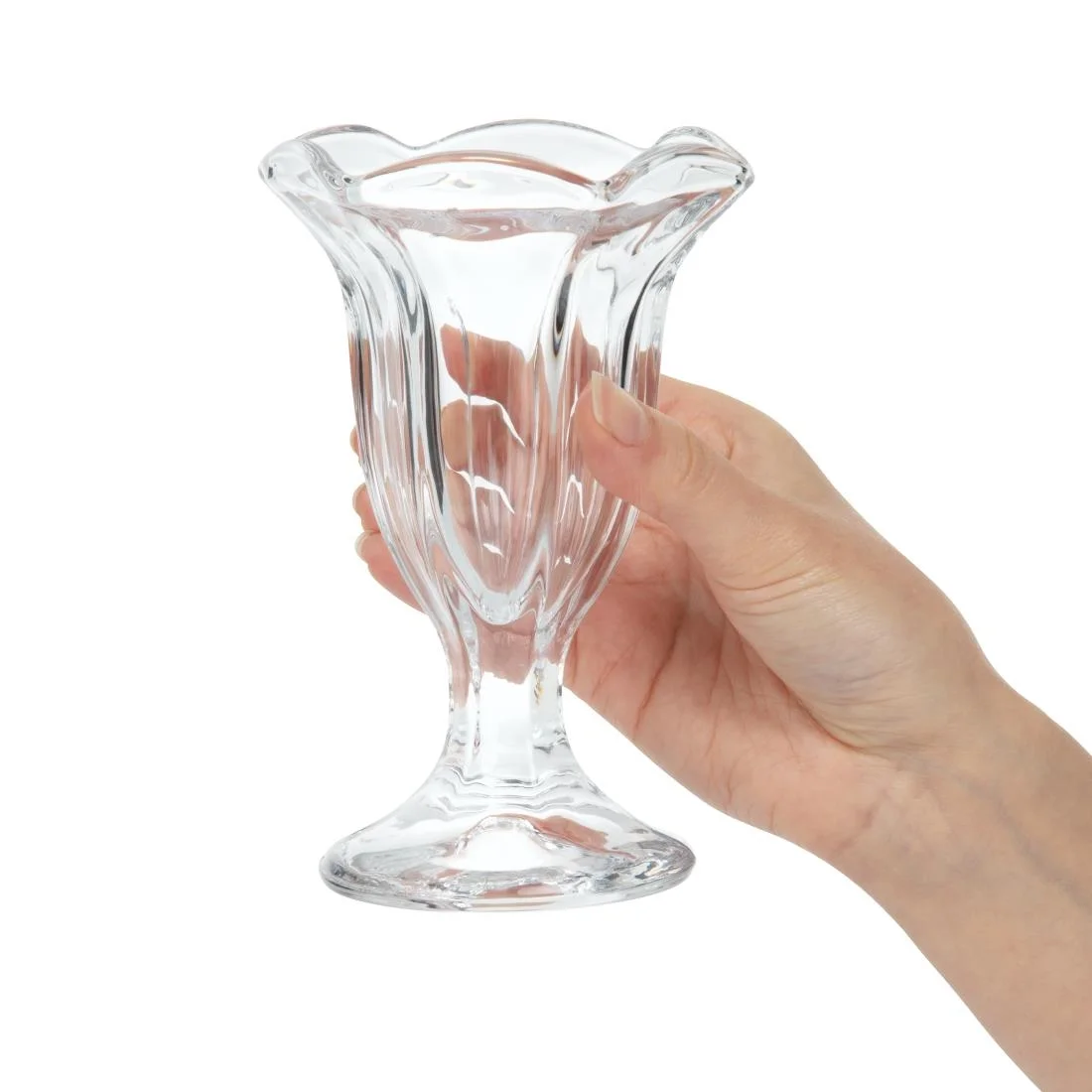 Traditional Tall Sundae Glasses 185ml - Image 4