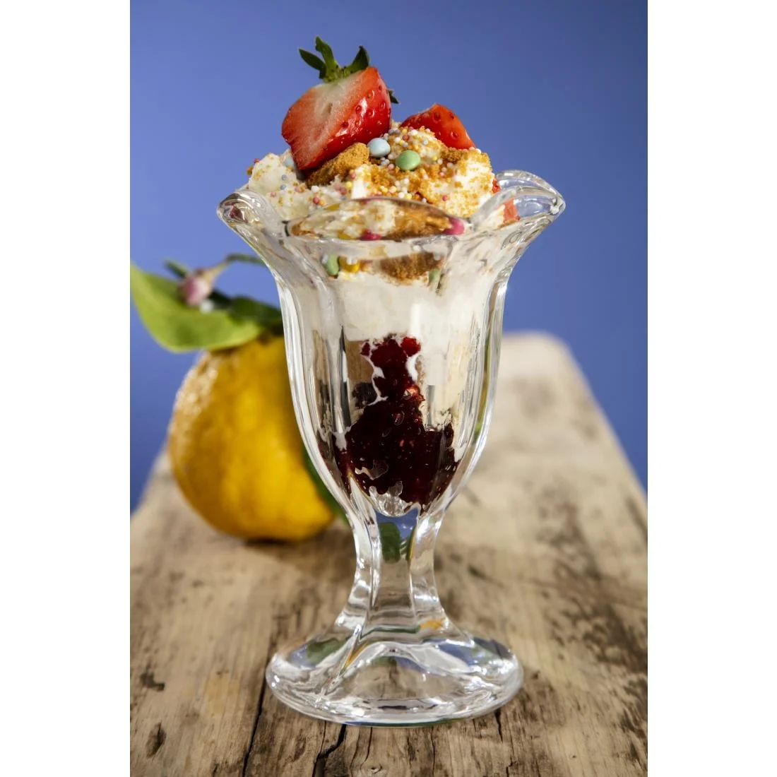 Traditional Tall Sundae Glasses 185ml - Image 5
