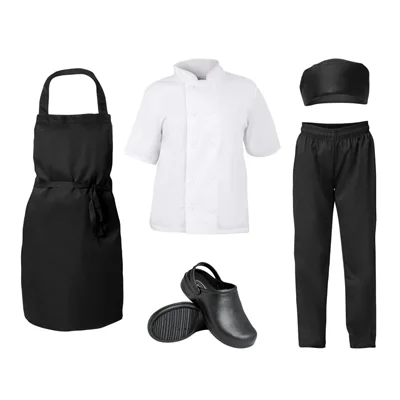 Nisbets Essentials Unisex Chef Clothing Bundle - Image 1