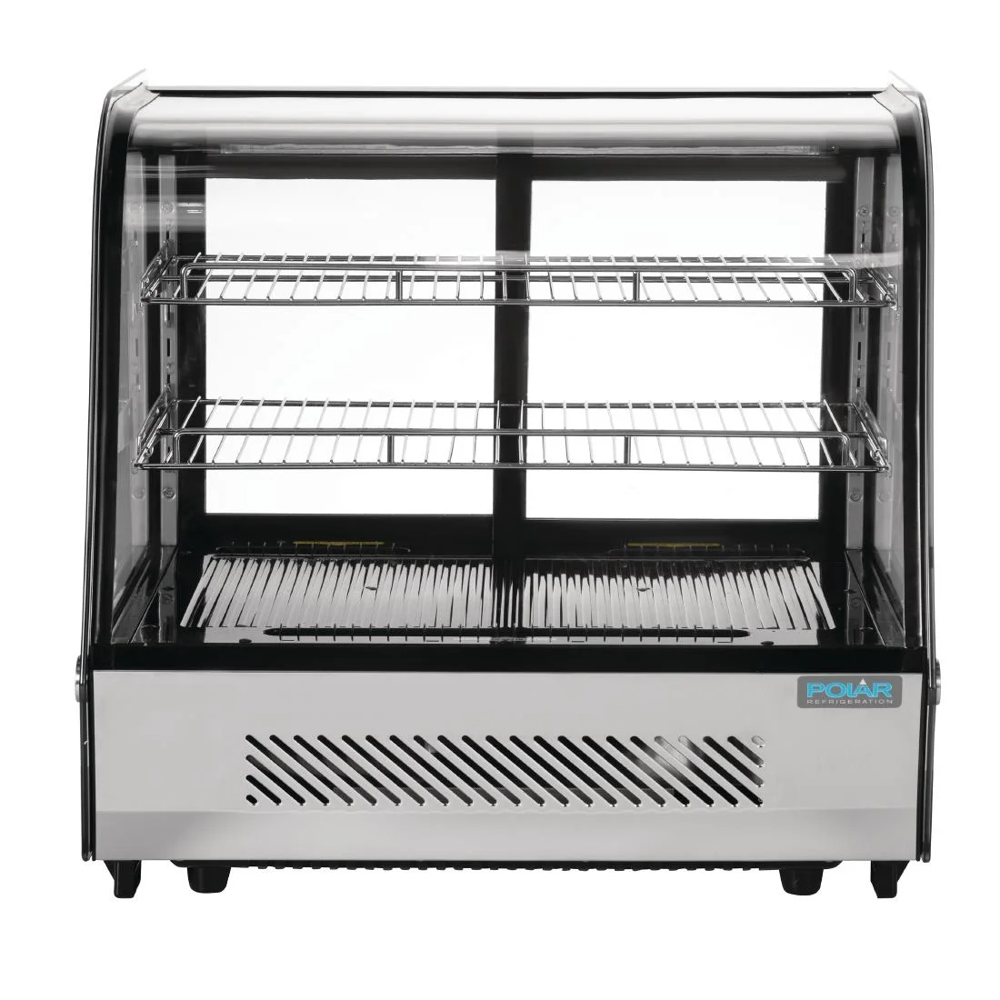 Polar G-Series Energy Efficient Countertop Food Display Fridge Black 120Ltr - Image 2