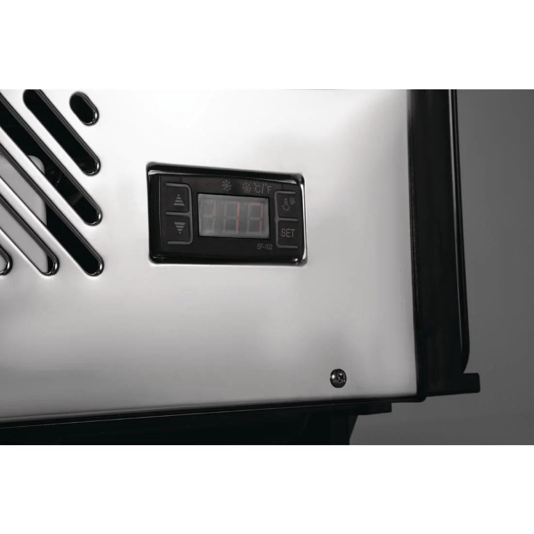 Polar G-Series Energy Efficient Countertop Food Display Fridge Black 120Ltr - Image 7