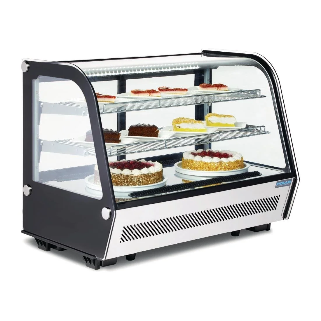 Polar G-Series Energy Efficient Countertop Food Display Fridge Black 160Ltr - Image 12