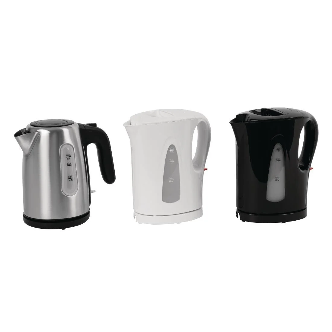 Caterlite Hotel Room Kettle Black 1Ltr - Image 2
