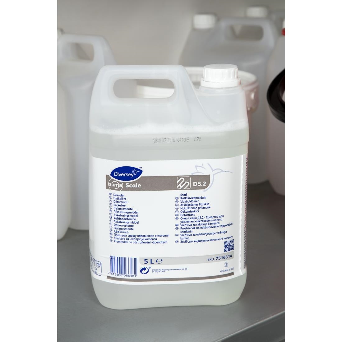 Suma Scale D5.2 Limescale Descaler 5 Litre (Pack of 2)