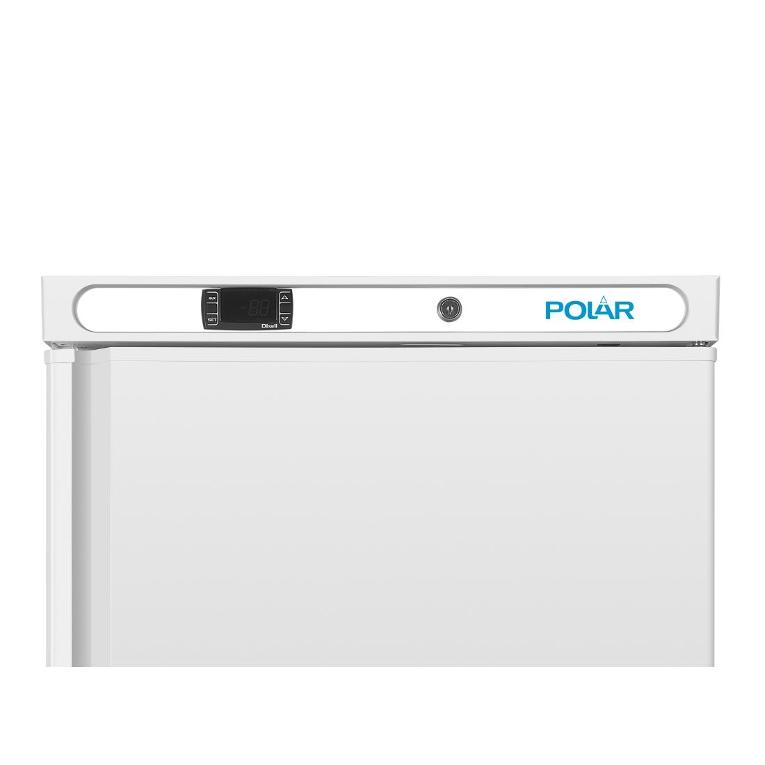Polar Undercounter Freezer White 140Ltr