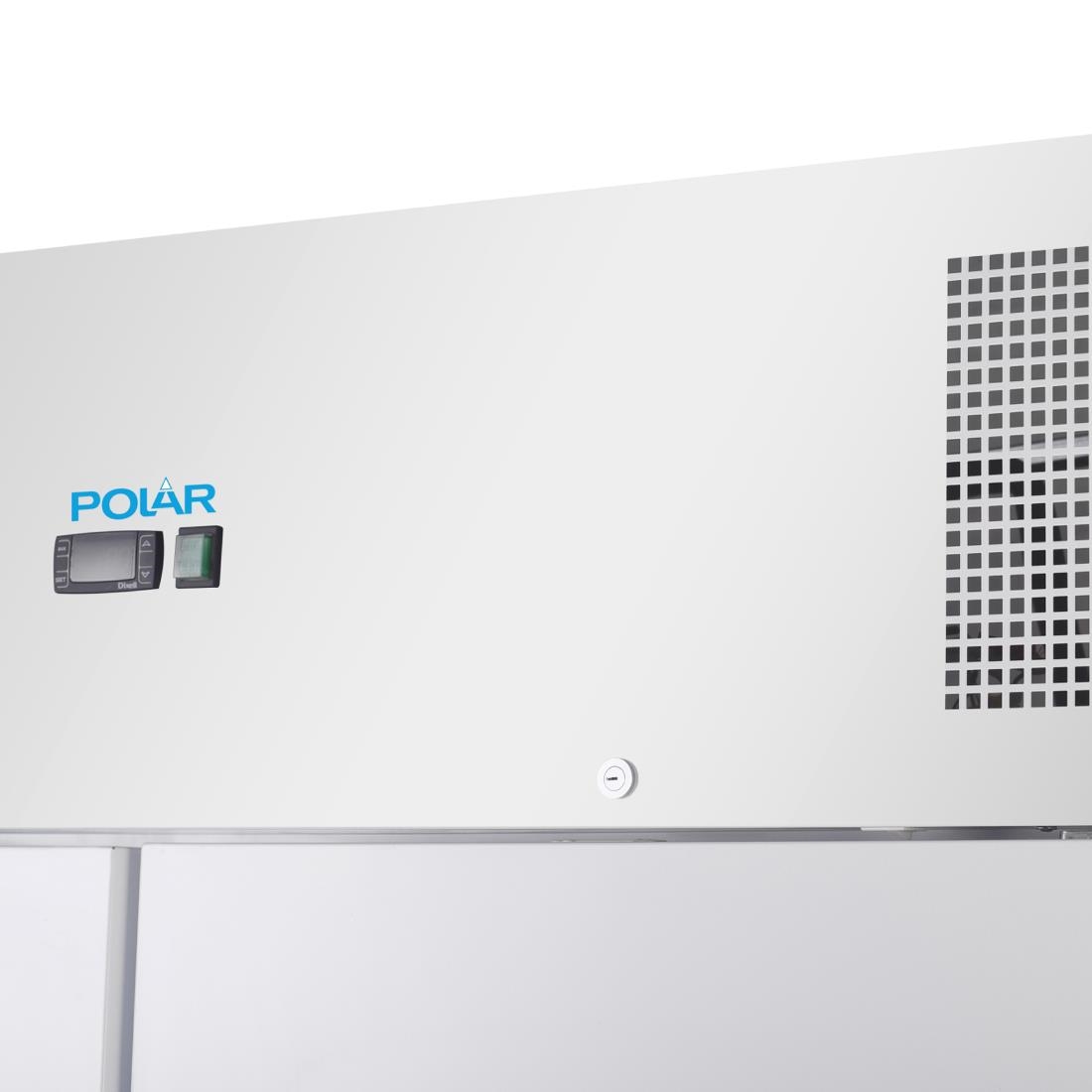 Polar Double Door Freezer White 1200Ltr