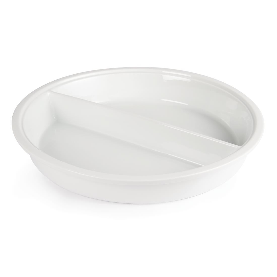 Olympia Divided Round Dish 3.5Ltr 123.1oz