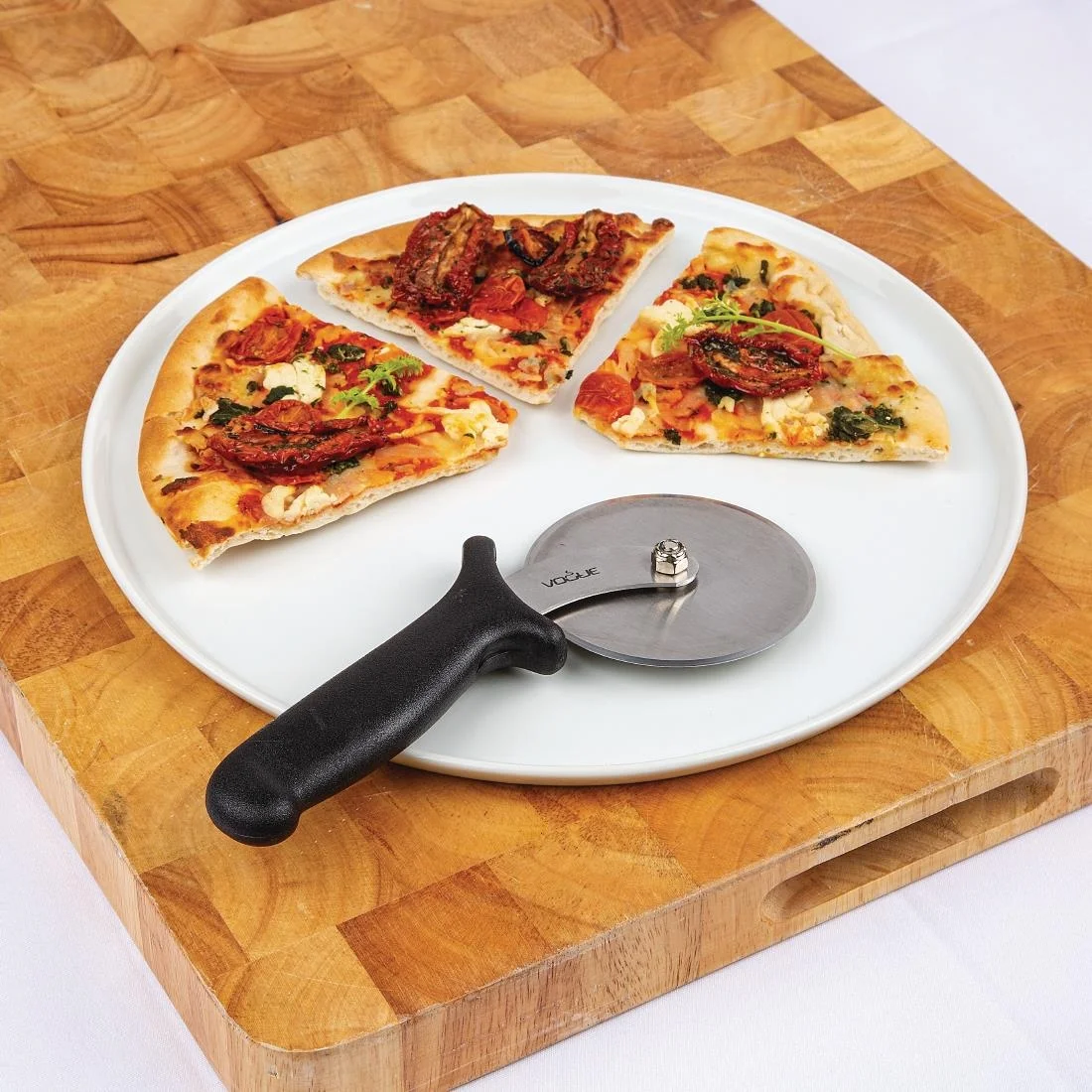 Olympia Whiteware Pizza Plates 330mm - Image 8