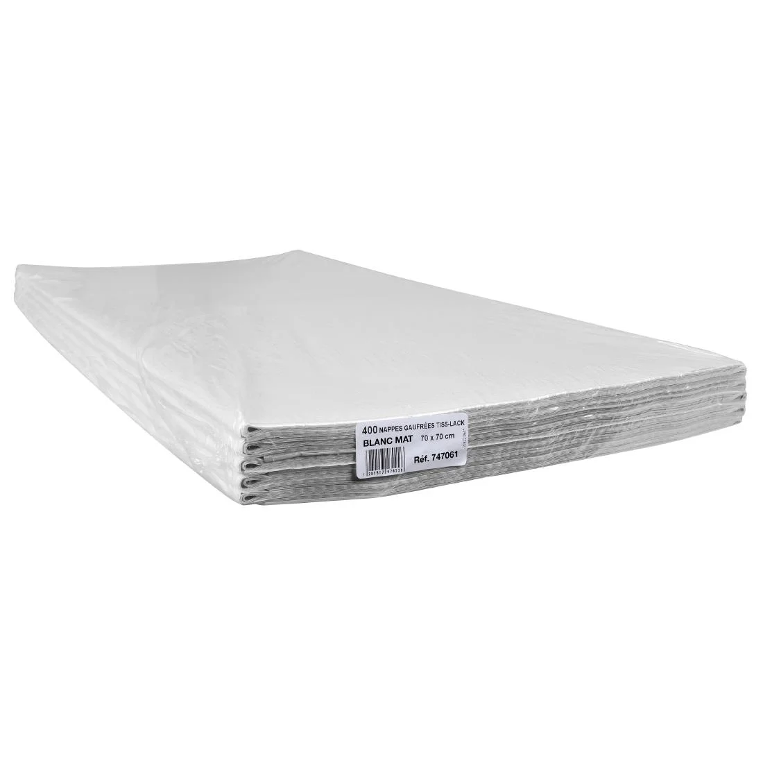Paper Table Cover Glossy White (400 Pack) - Image 3