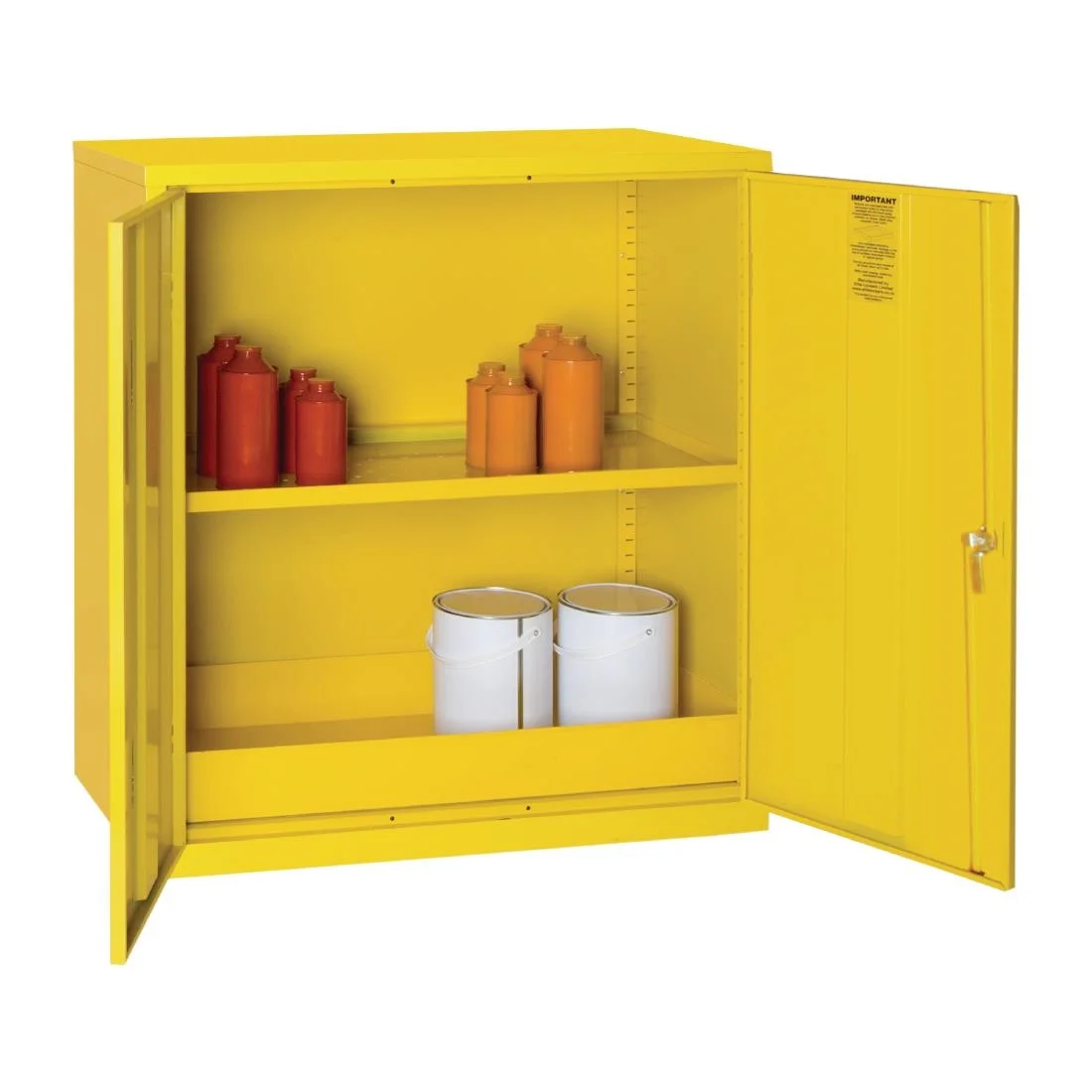 Double Door Hazardous Substance Cabinet 30Ltr - Image 2