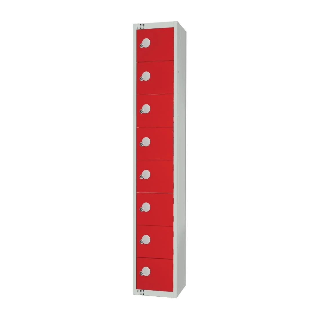 Elite Eight Door Manual Combination Locker Locker Red - Image 2
