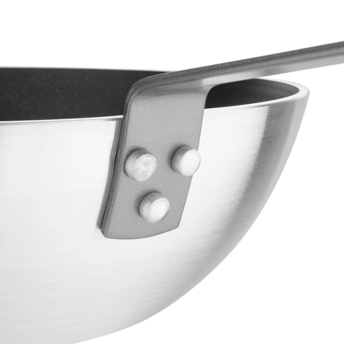 Vogue Non Stick Teflon Platinum Wok 300mm - Image 3