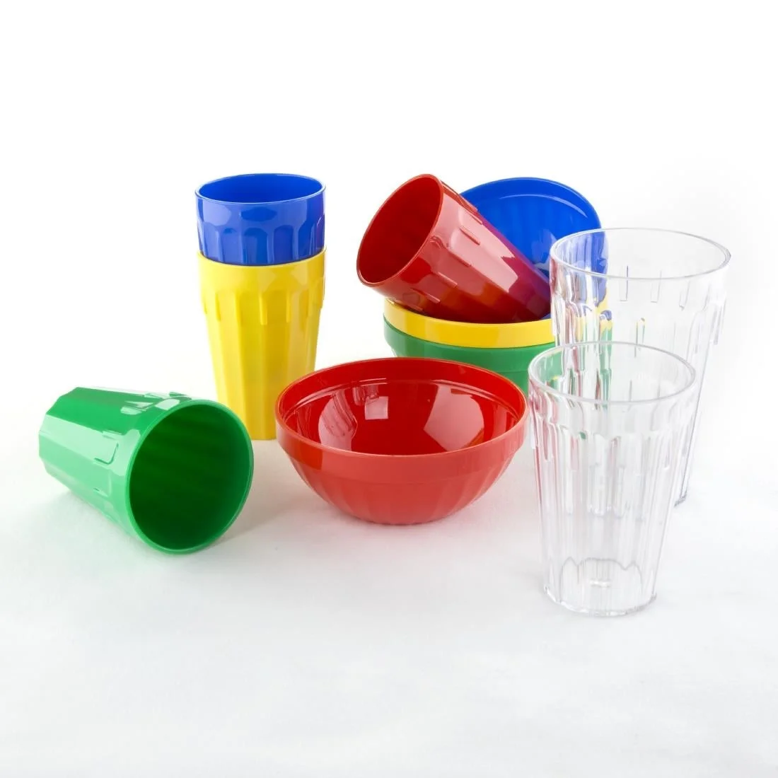 Kristallon Polycarbonate Bowls Blue 102mm - Image 2
