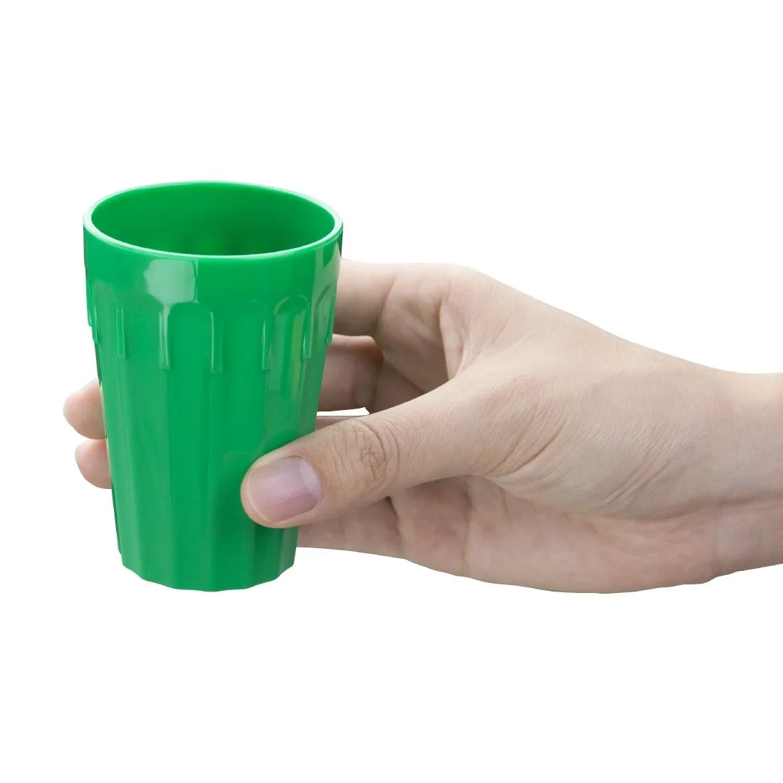 Kristallon Polycarbonate Tumblers Green 142ml - Image 5
