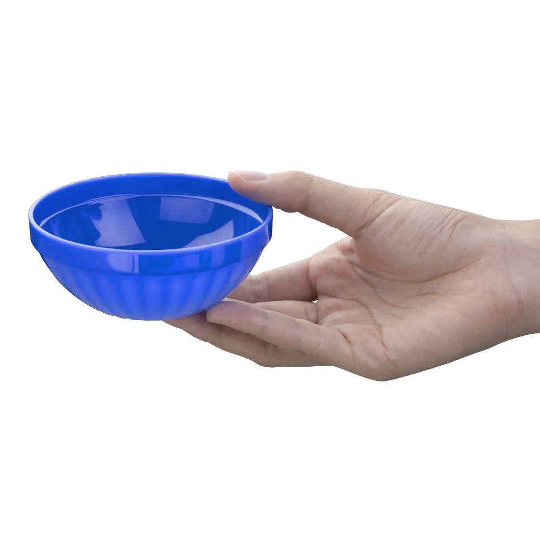 Kristallon Polycarbonate Bowls Blue 102mm - Image 5