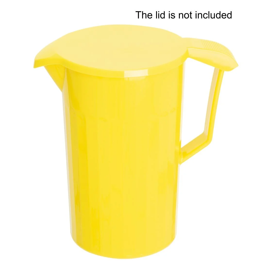 Kristallon Polycarbonate Jug Yellow 1.4Ltr - Image 3