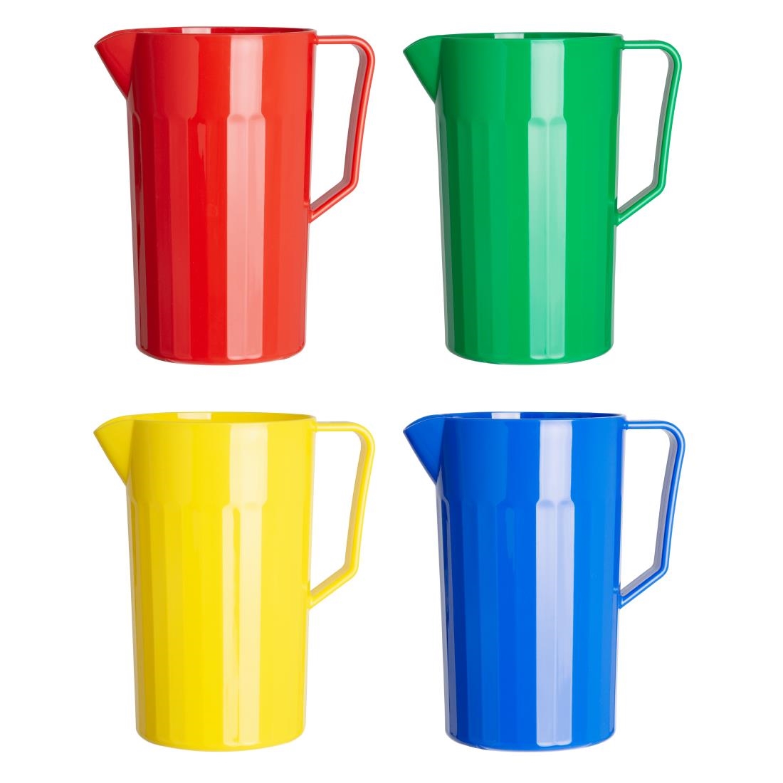 Kristallon Polycarbonate Jug Red 1.4Ltr