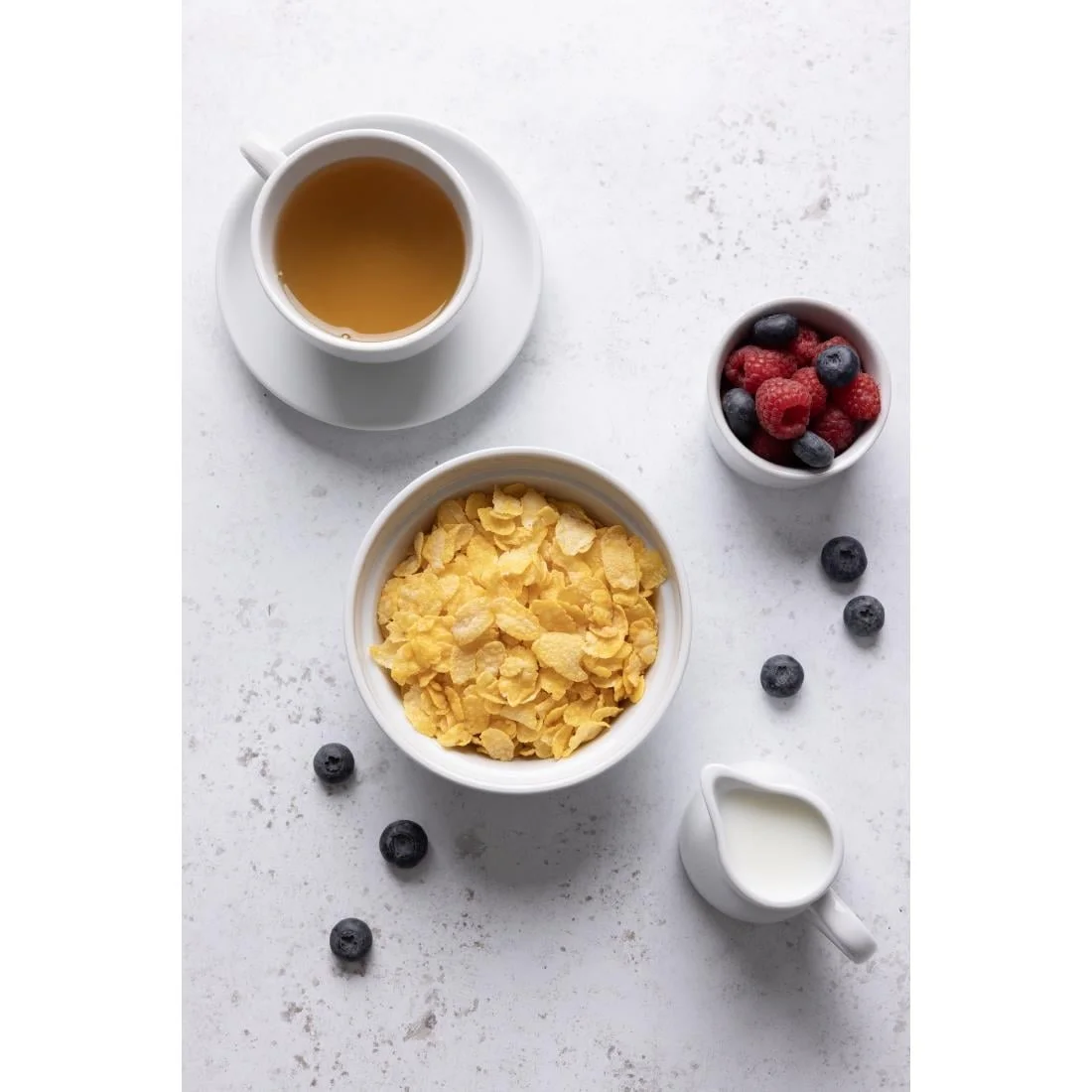 Olympia Whiteware Cream and Milk Jugs 170ml 6oz - Image 3