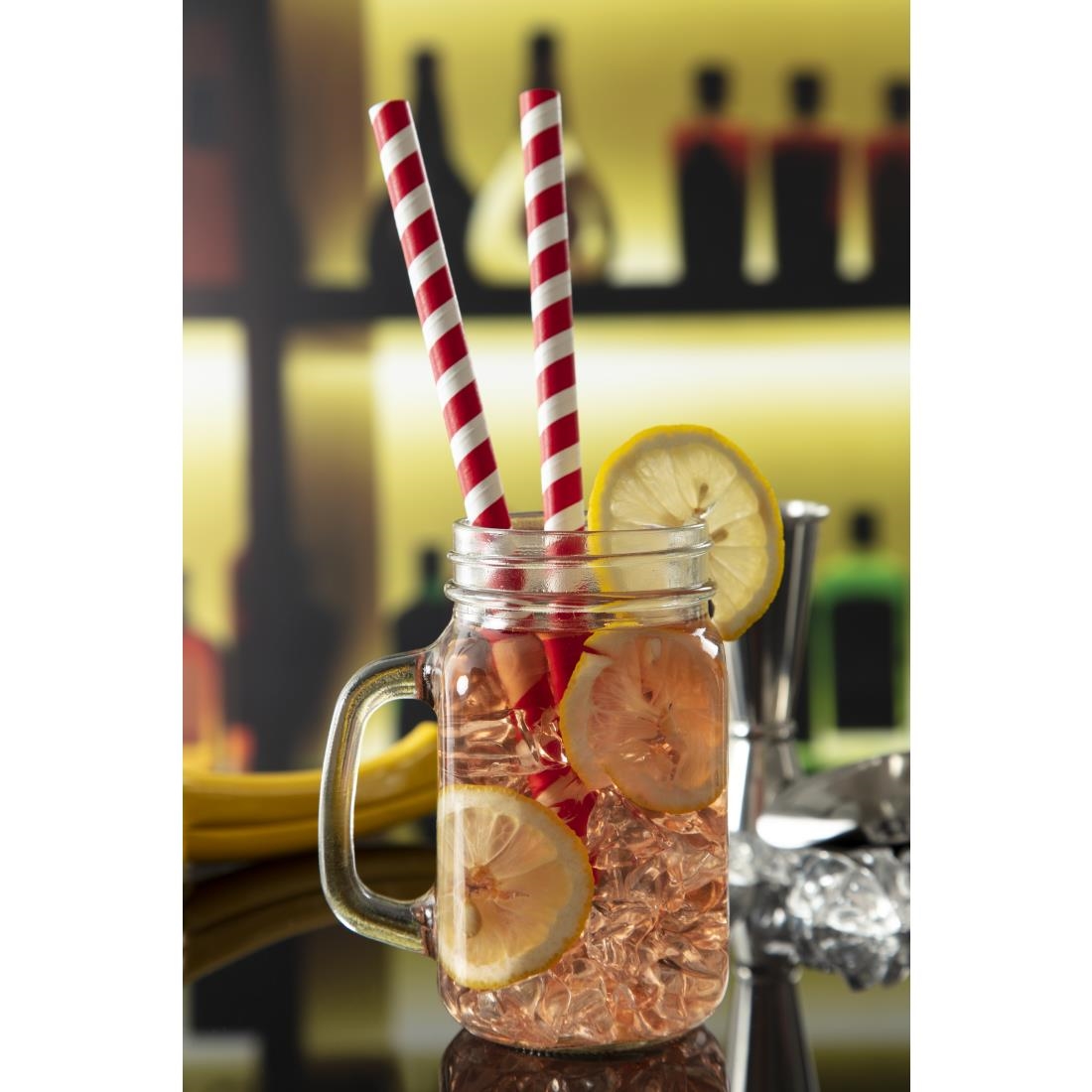 Olympia Handled Jam Jar Glasses