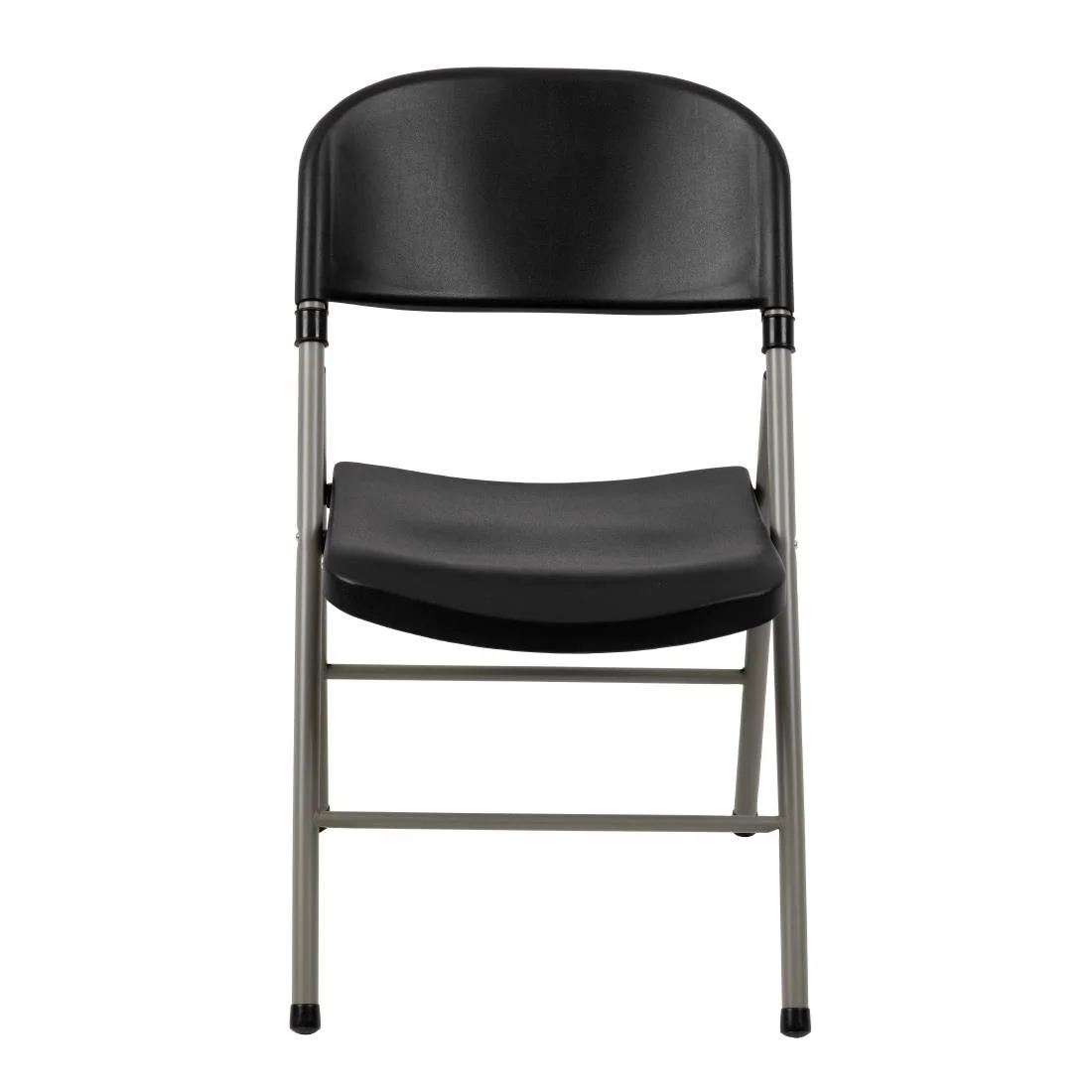 Bolero Foldaway Utility Chairs Black (Pack of 2) - Image 3
