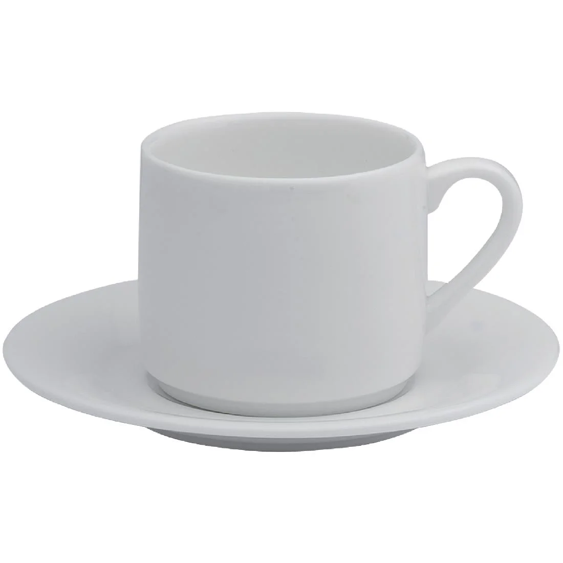 Elia Glacier Fine China Espresso Cups 100ml (6 Pack) - Image 3