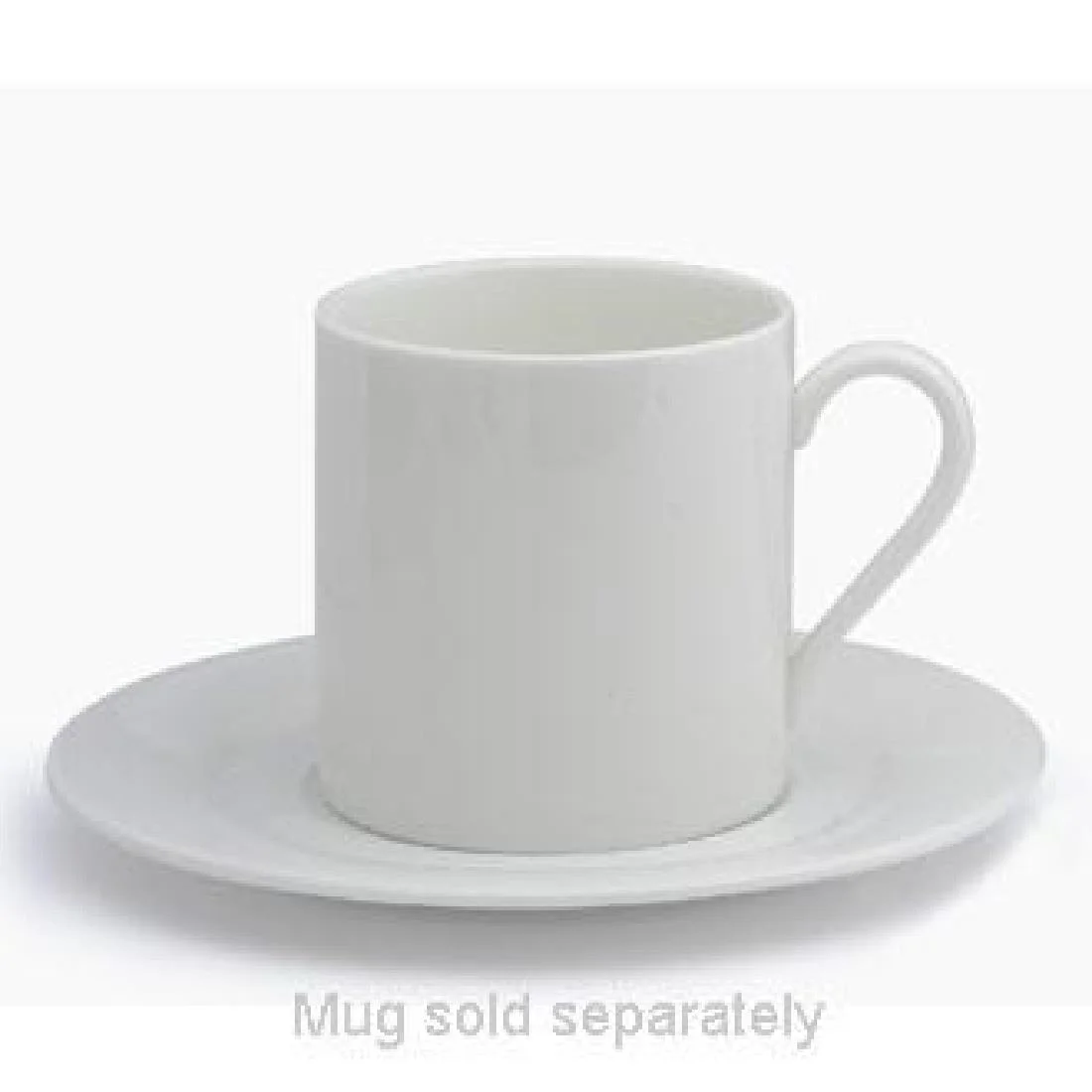 Elia Glacier Fine China Mugs Saucers 155mm (6 Pack) - Image 2