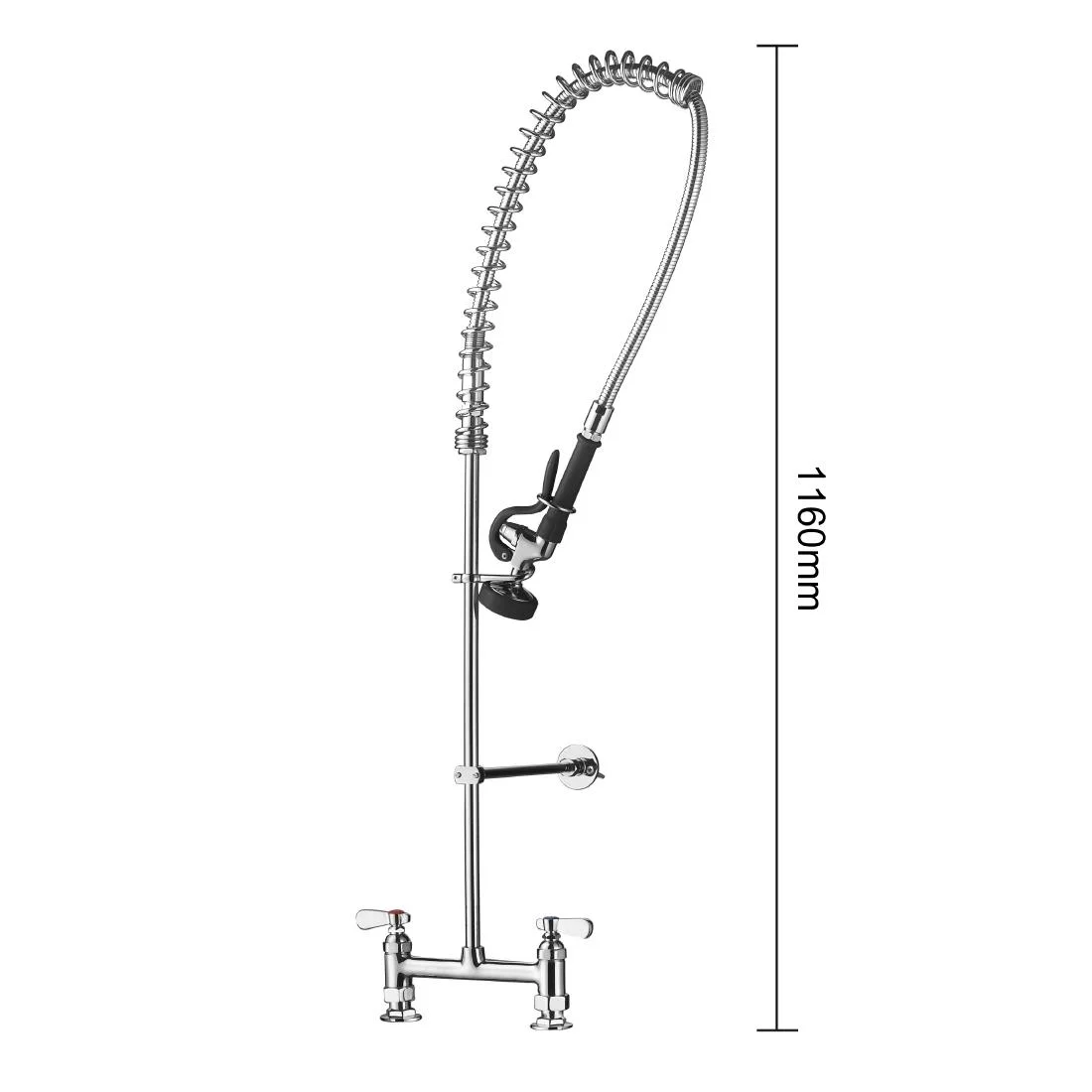 Vogue Monobloc Pre-Rinse Spray with Mid Tap - Image 6