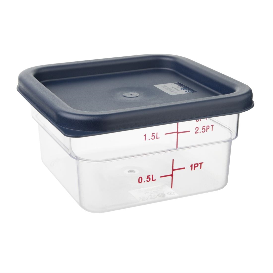 Vogue Square Lid Blue Small