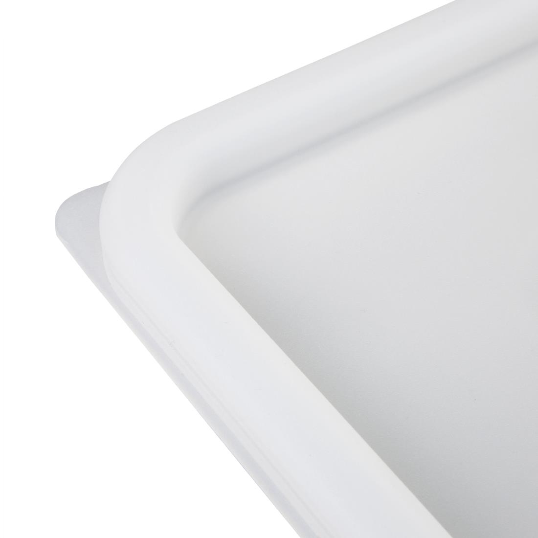 Vogue Square Lid White Small