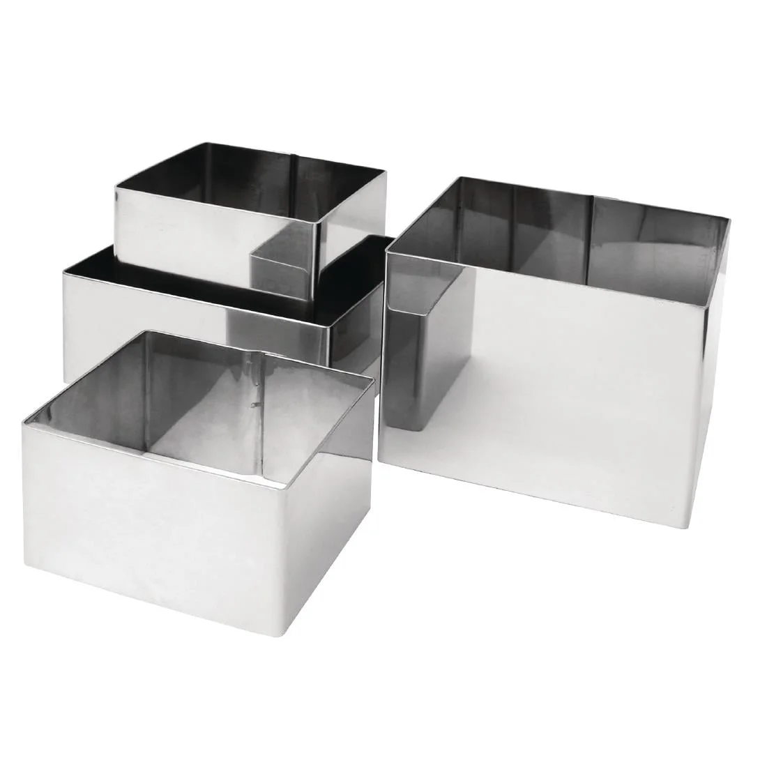 Vogue Square Mousse Rings 8x8cm - Image 2