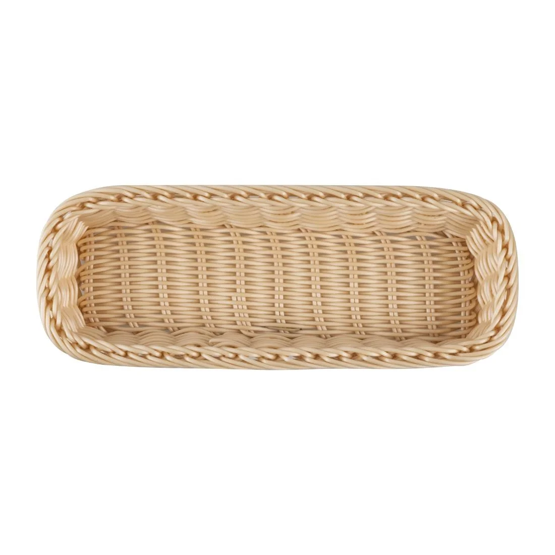 APS Polypropylene Rectangular Rattan Basket - Image 5