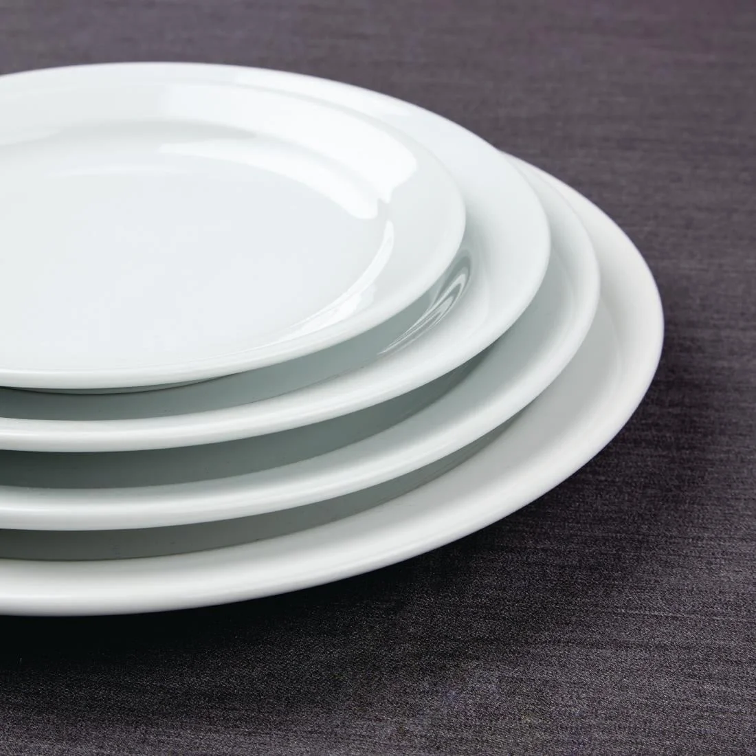 Athena Hotelware Narrow Rimmed Plates 226mm - Image 4