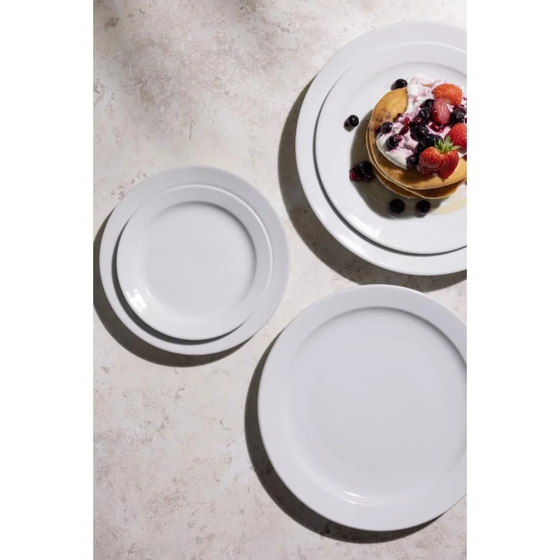 Athena Hotelware Narrow Rimmed Plates 226mm - Image 5